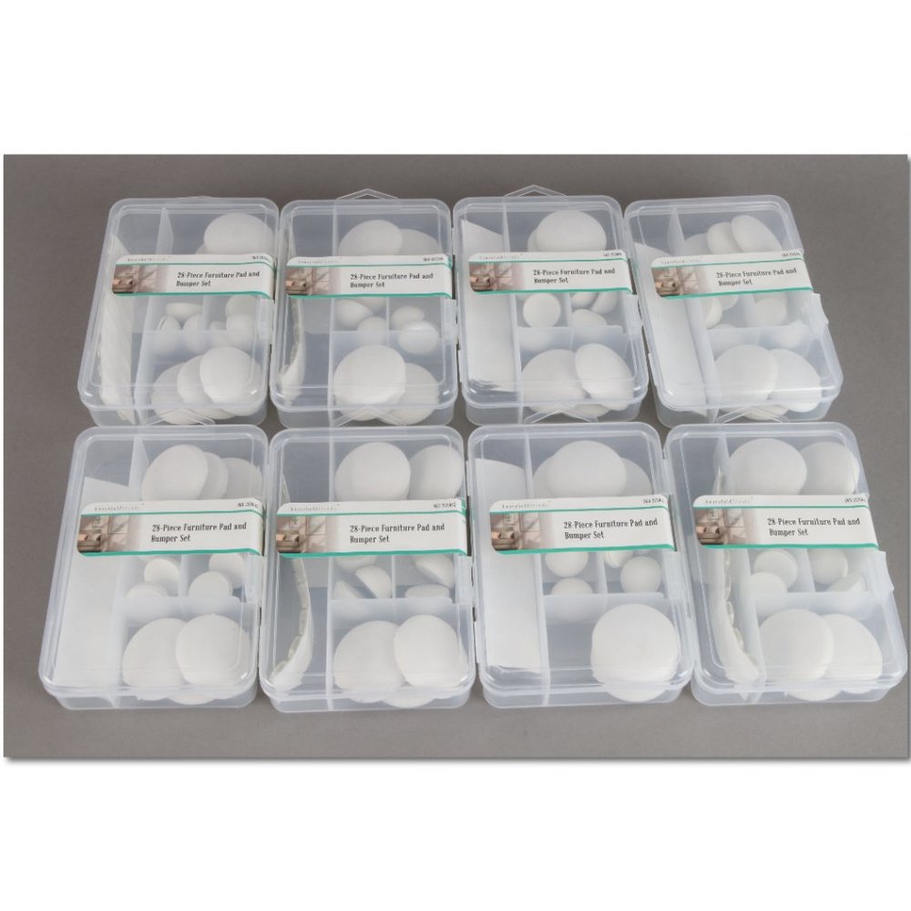 224 PIECE SET FURNITURE SLIDERS FURNITURE PADS BUMPERS SELF ADHESIVE